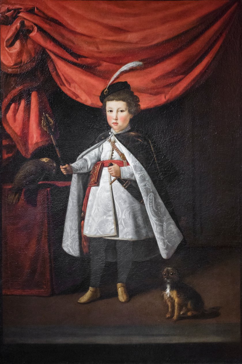 Porträtt av Leopoldo de Medici som ung pojke av Justus Sustermans