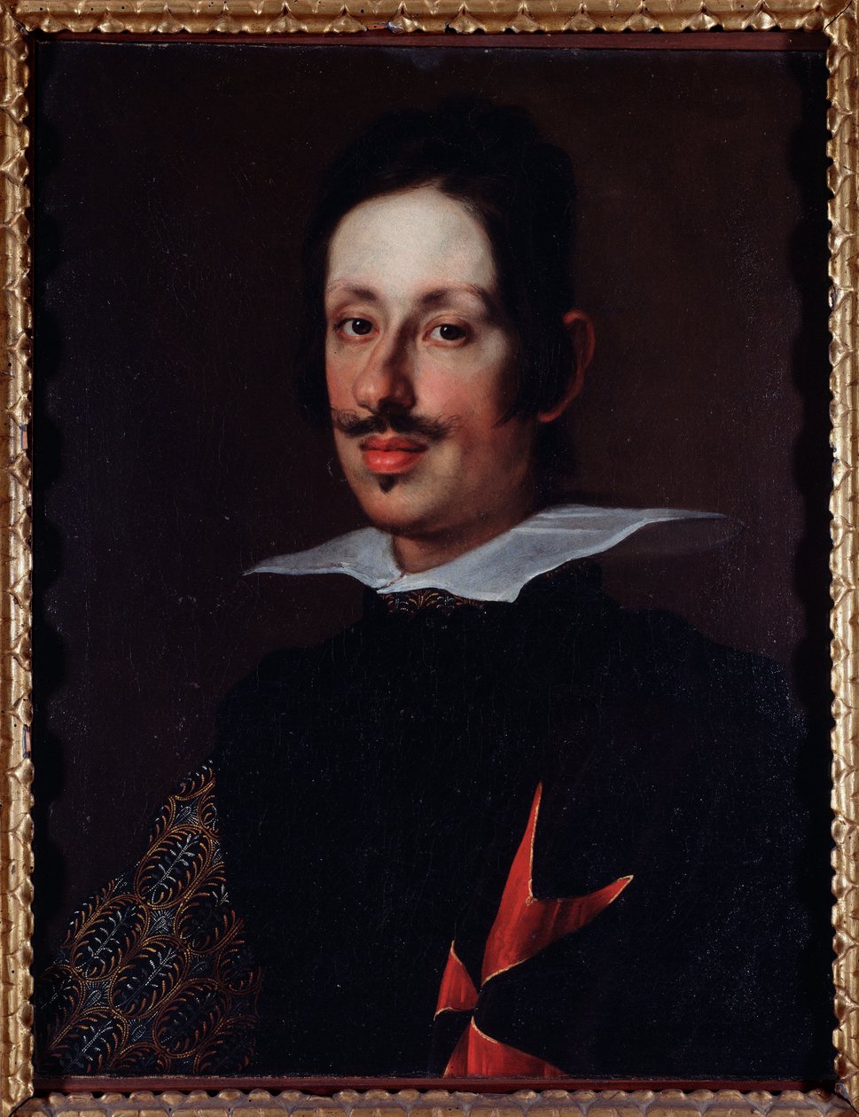 Porträtt av storhertigen av Toscana Ferdinand II de Medicis (olja på duk). av Justus Sustermans