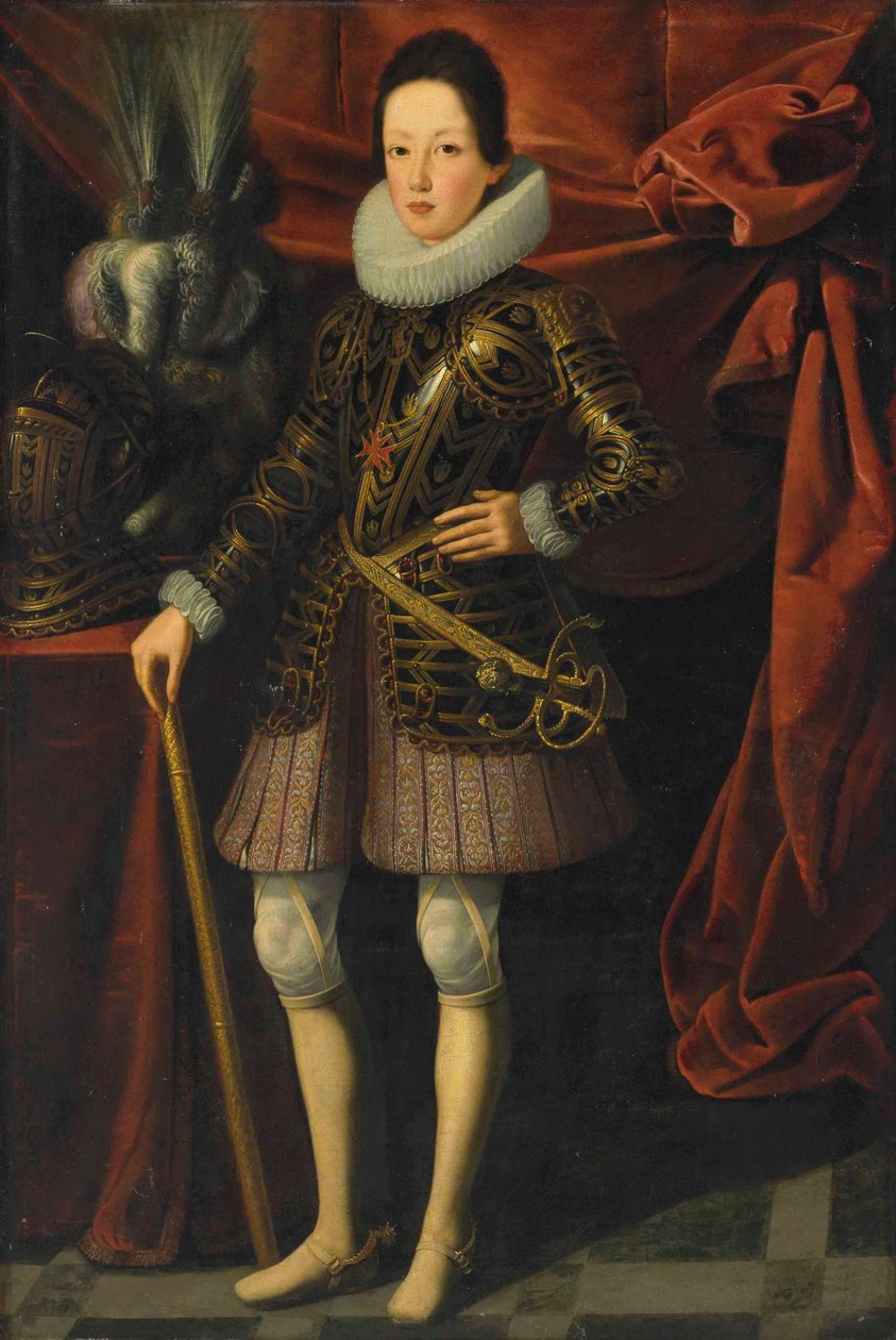 Porträtt av den unge Ferdinand II de