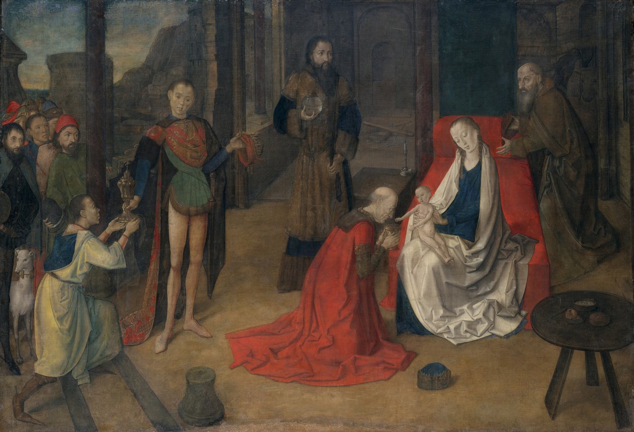 The Adoration of the Magi, c.1465 av Justus of Ghent