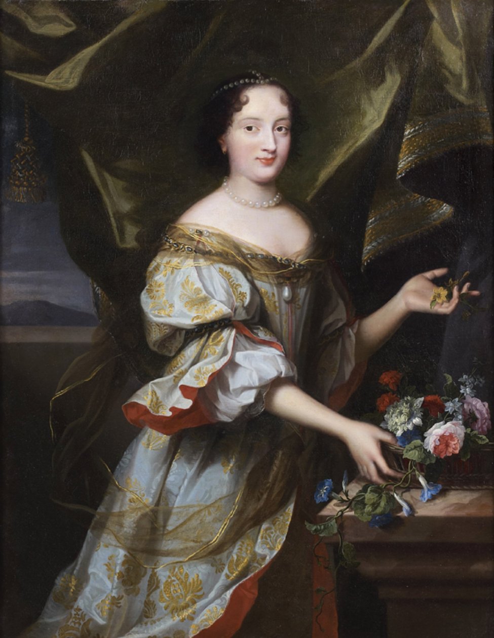 Porträtt av Hortense Mancini () av Justus van Egmont
