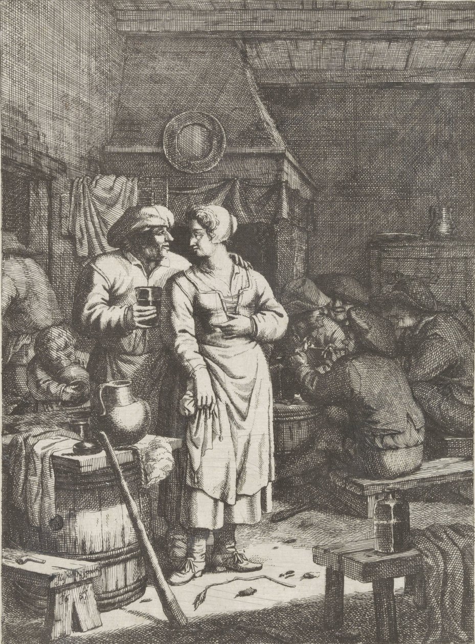 pubscen av Justus van den Nijpoort