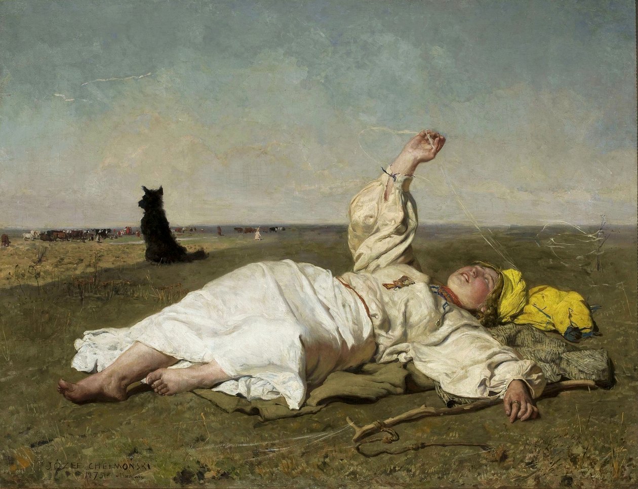 indisk sommar av Józef Chełmoński