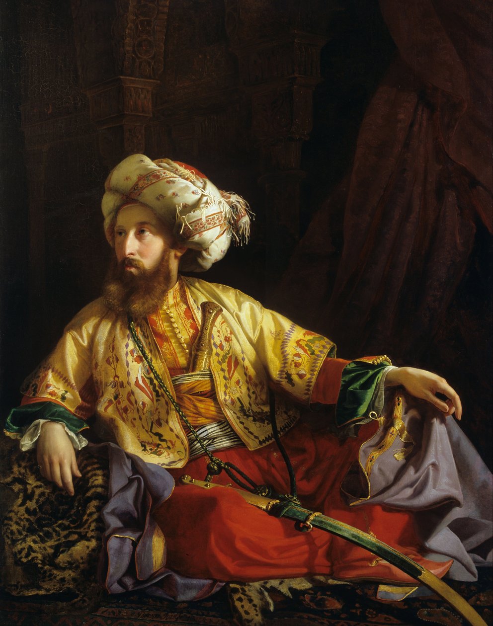 Emir i Libanon av József Borsos