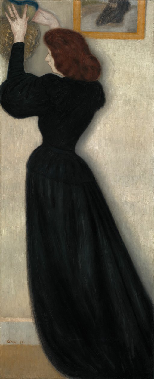Smal kvinna med vas, 1894. av József Rippl Rónai