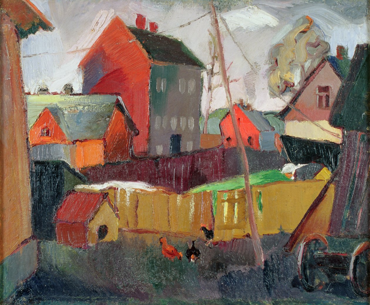 Förort till Tartu, 1928-30 av Kaarel Liimand