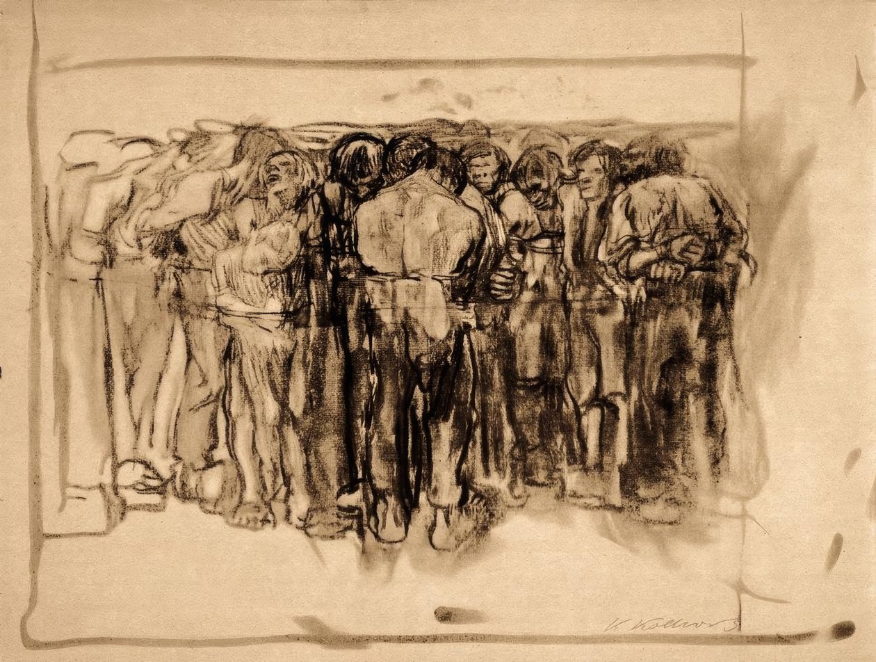 K. Kollwitz, Fångarna av Käthe Kollwitz