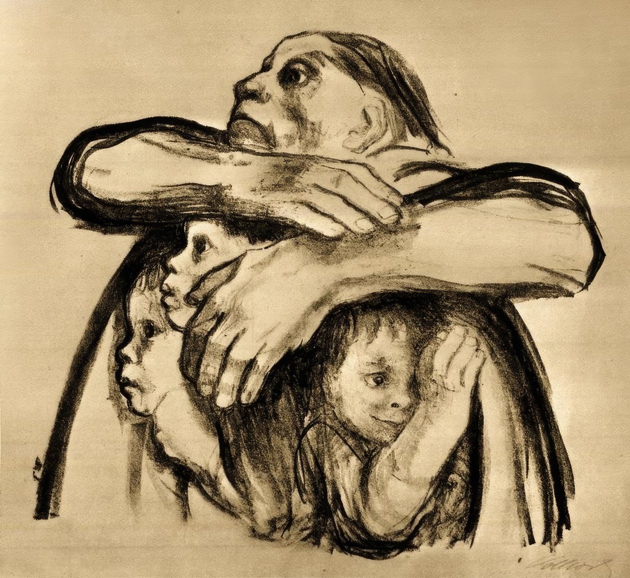 Frön ska inte malas av Käthe Kollwitz