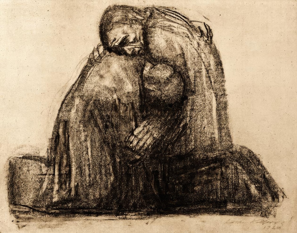 Föräldrarna av Käthe Kollwitz