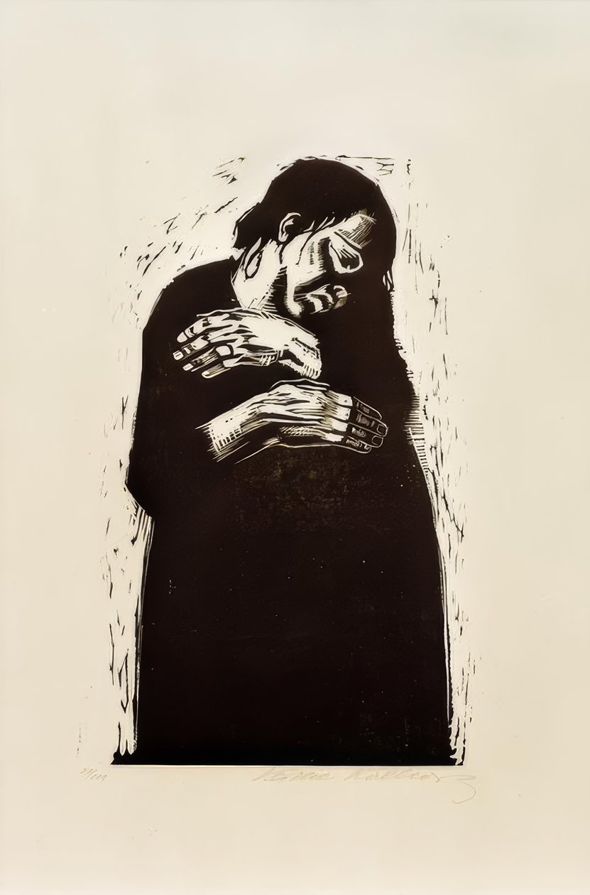 Änkan av Käthe Kollwitz