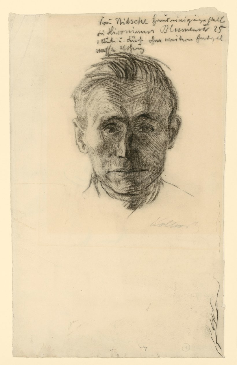 Fru Nitsche av Käthe Kollwitz