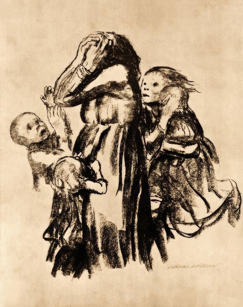 Snälla du av Käthe Kollwitz