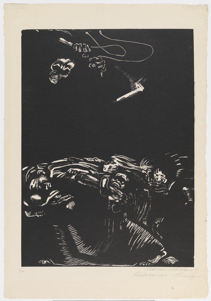 "Hunger" av Käthe Kollwitz