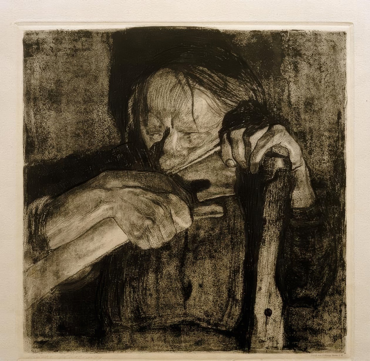 K. Kollwitz, När Dengeln av Käthe Kollwitz