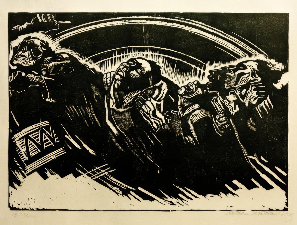 K. Kollwitz, De frivilliga av Käthe Kollwitz