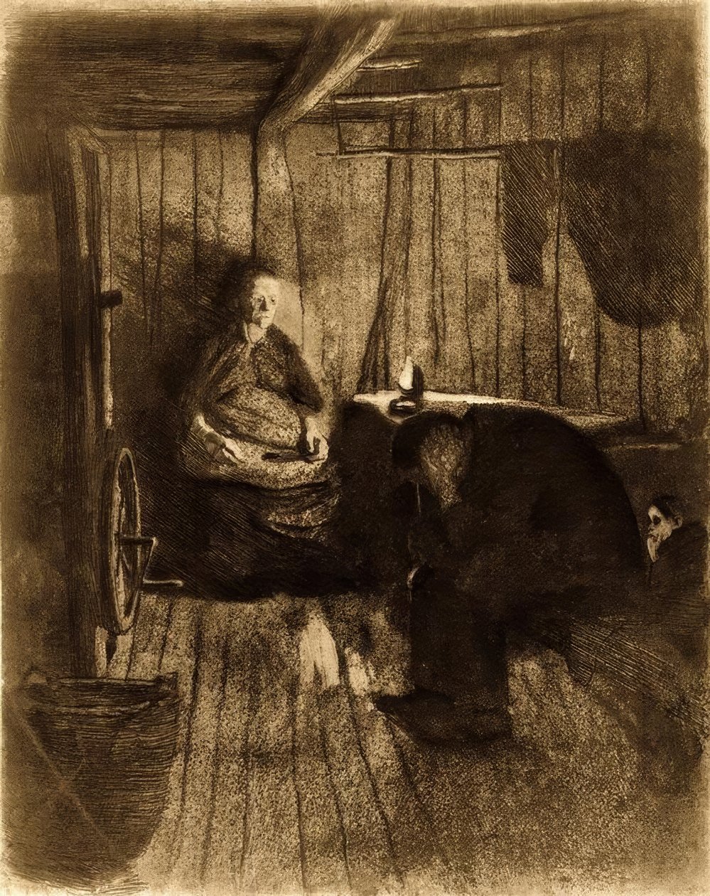 K. Kollwitz, Not av Käthe Kollwitz