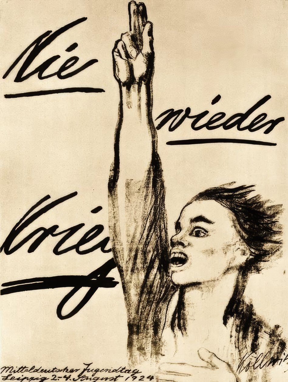 aldrig mer krig av Käthe Kollwitz