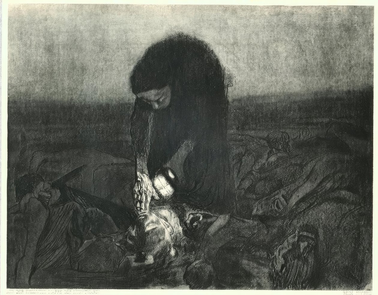 Slagfält av Käthe Kollwitz