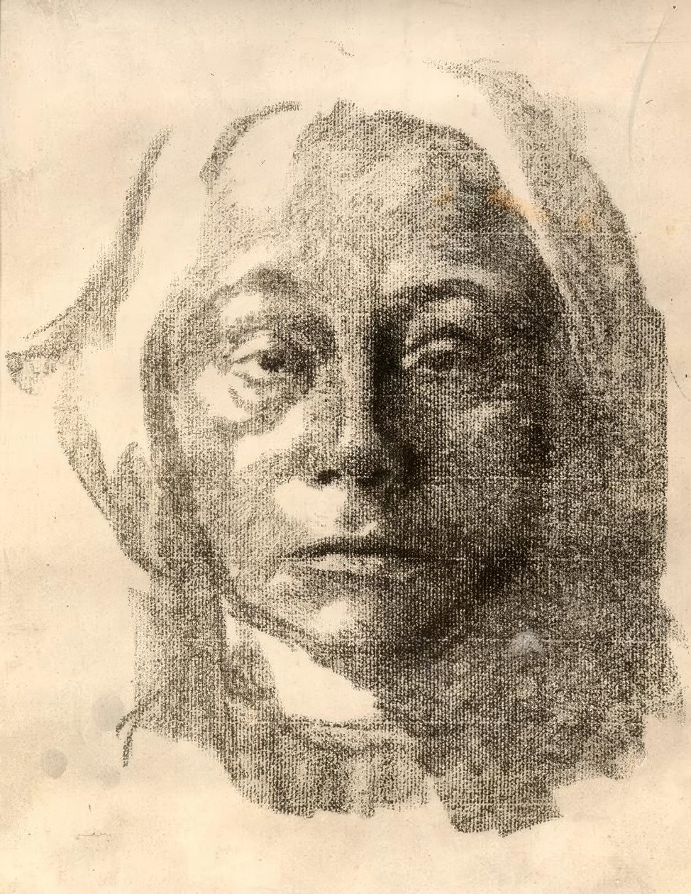 Självporträtt av Käthe Kollwitz