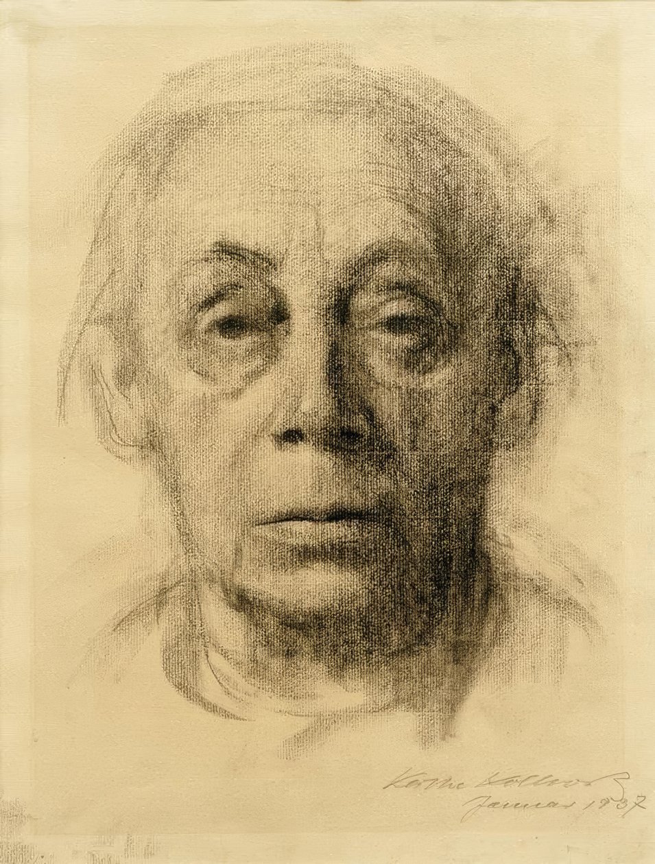 Självkänsla och ansikte av Käthe Kollwitz