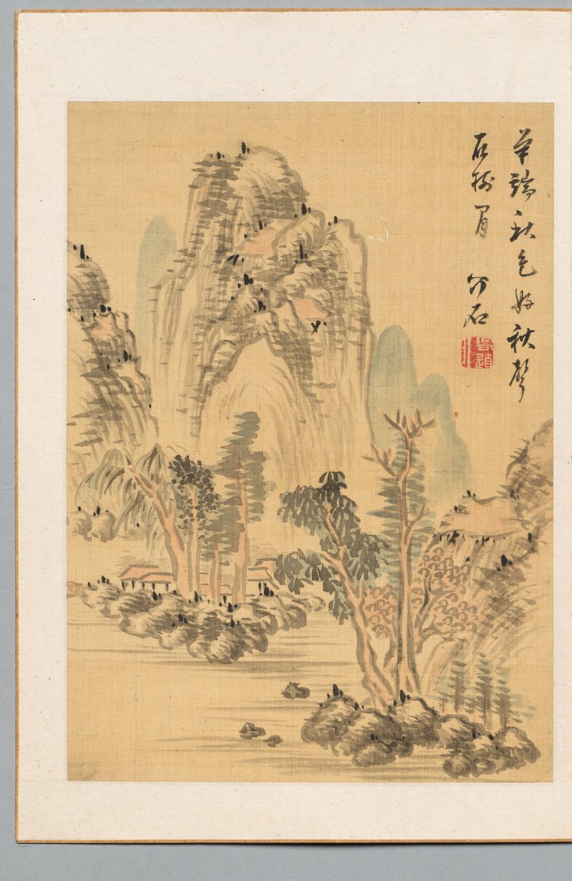 Colours and Sound of Autumn, sent 1700-tidigt 1800-tal. av Kaiseki Noro Ryu