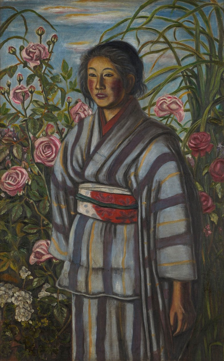 Rosor och en flicka av Kaita Murayama