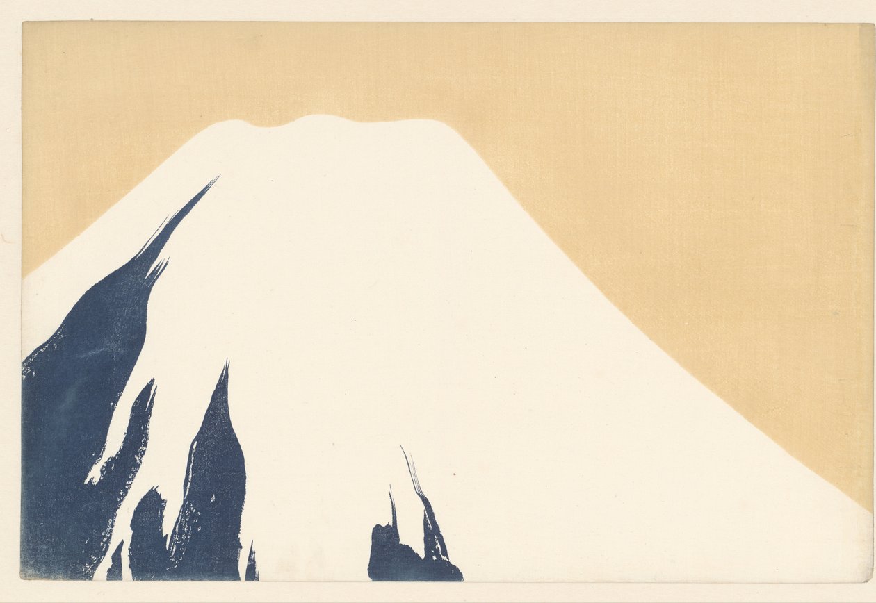 berget Fuji Fuji Flowers of a Hundred Worlds (serietitel) Momoyogusa, vol. 1 (serietitel) av Kamisaka Sekka