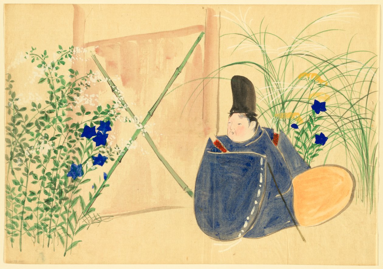 Blommor i hundra världar (Momoyogusa): Nakaguni (Nakagusa) av Kamisaka Sekka