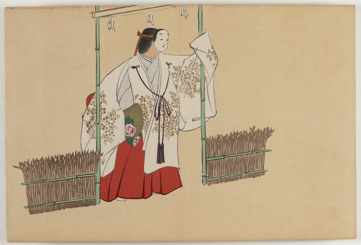 Blommor i hundra världar (Momoyogusa): Nonomiya (Nonomiya) av Kamisaka Sekka