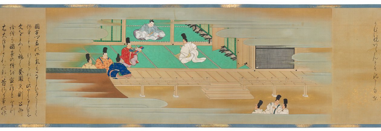te te f principal point blunder, Edo period d, 1700 av Kano Shoun
