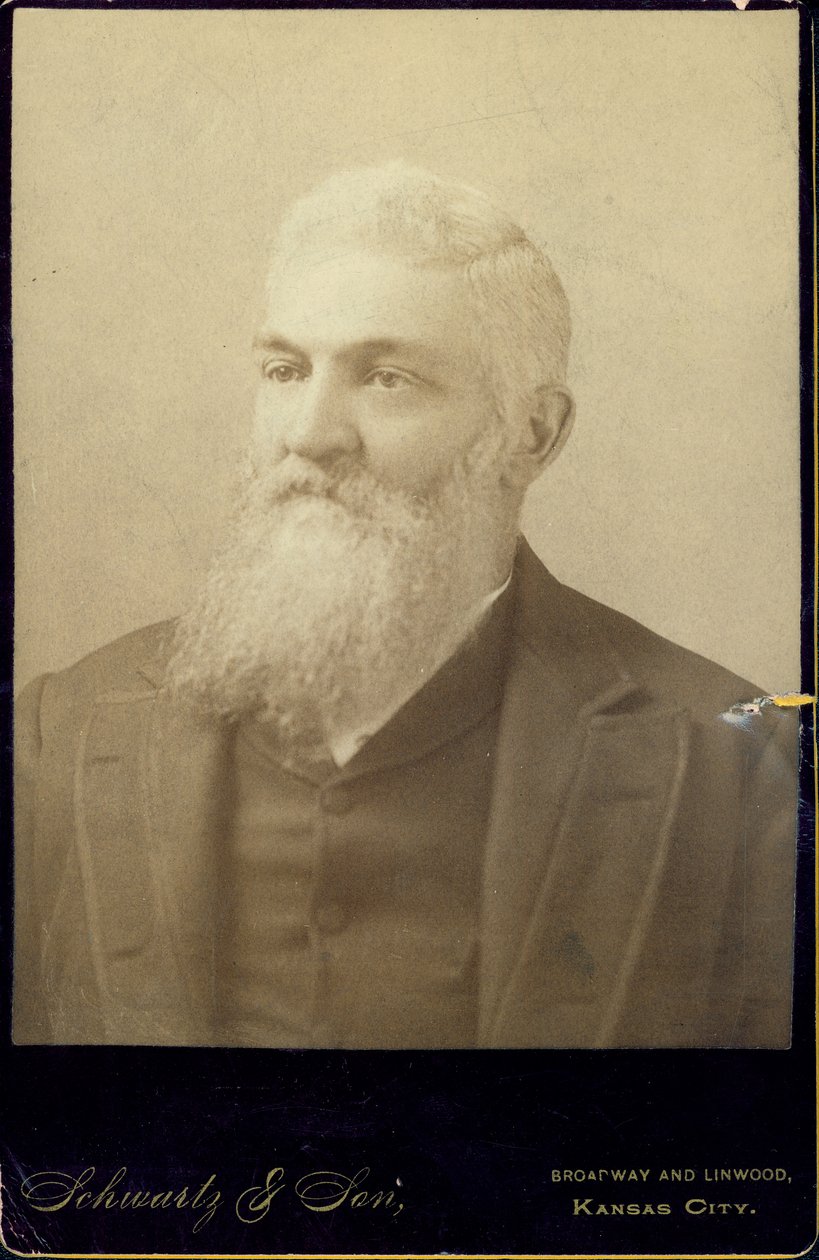 Bust portrait of John T. Birdseye av Kansas City Schwartz and Son
