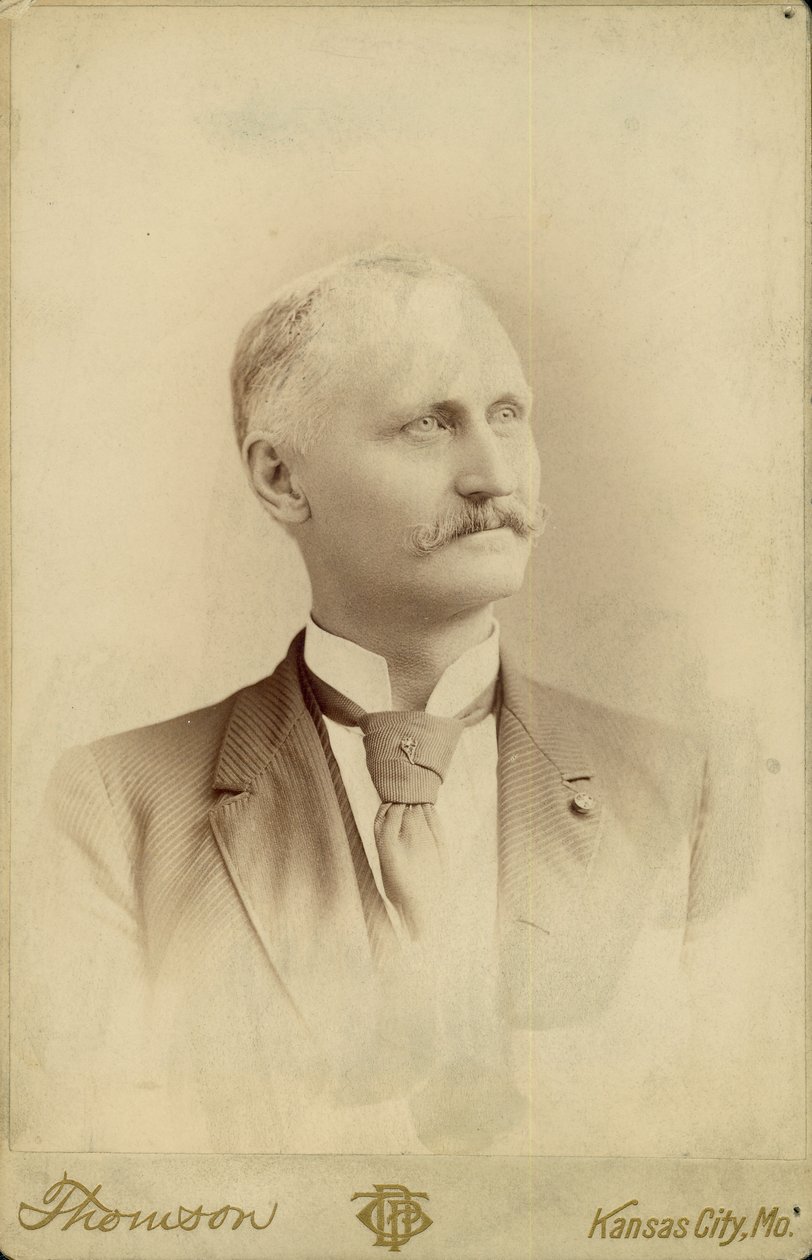 Lamdin E. Irwin, 1st Lieutenant and Adjutant, 14th Missouri Cavalry (Union) av Kansas City Thomson