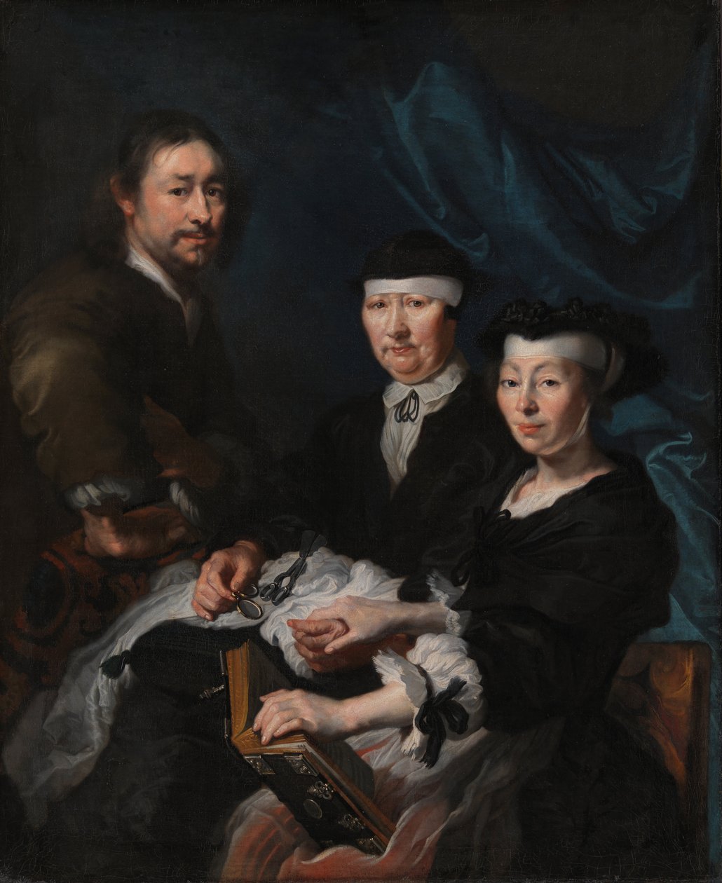 The Artist with his Family av Karel van Mander III