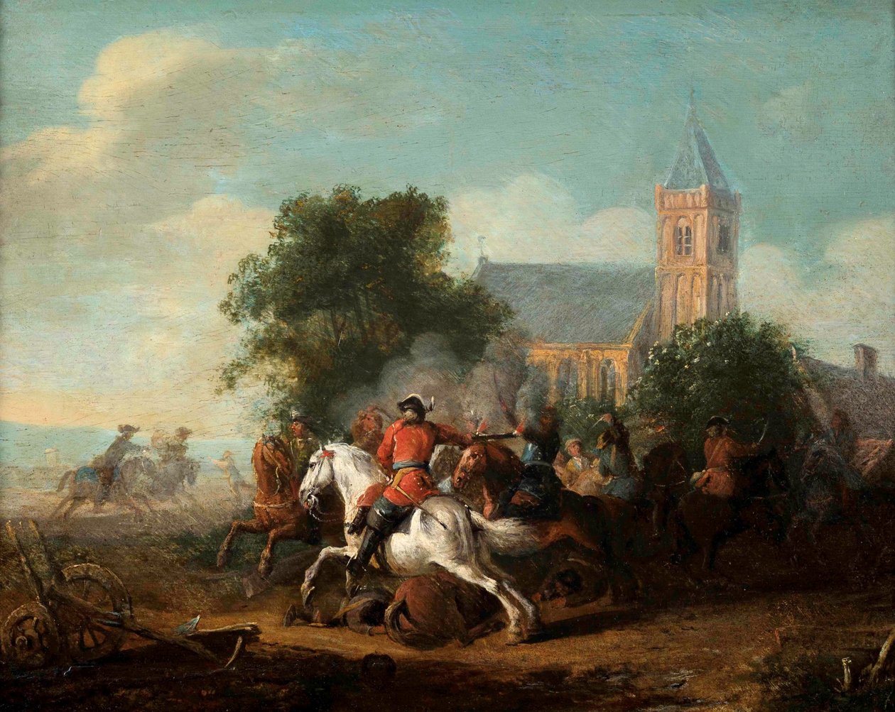 Stridsscen av Karel Breydel