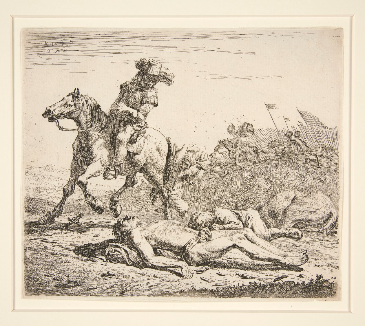 Le Champ de Bataille (Slagfältet) av Karel Dujardin