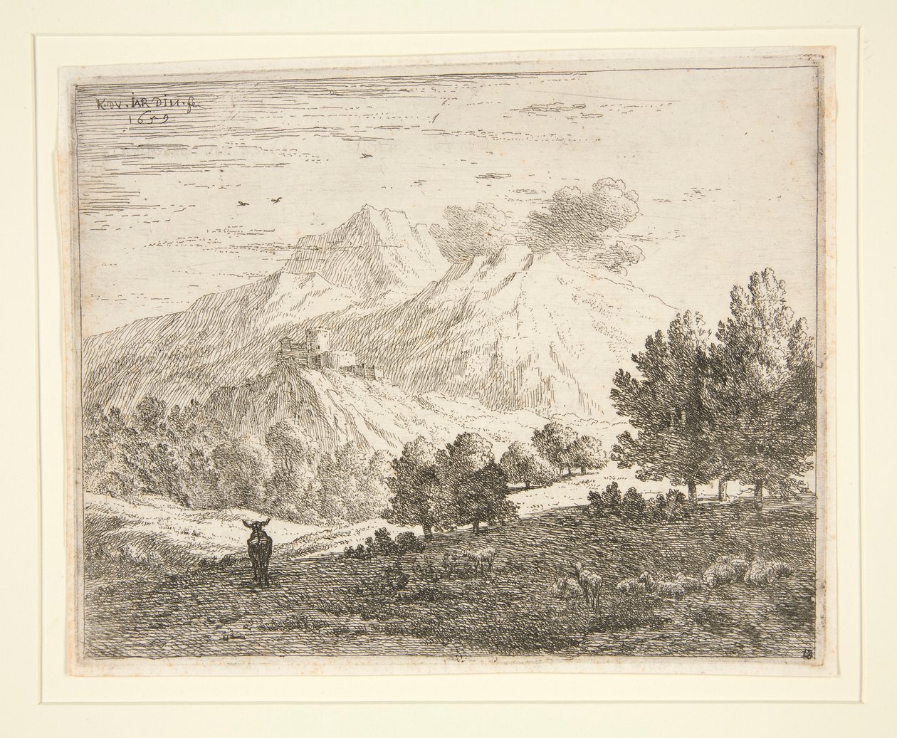 De fyra bergen av Karel Dujardin