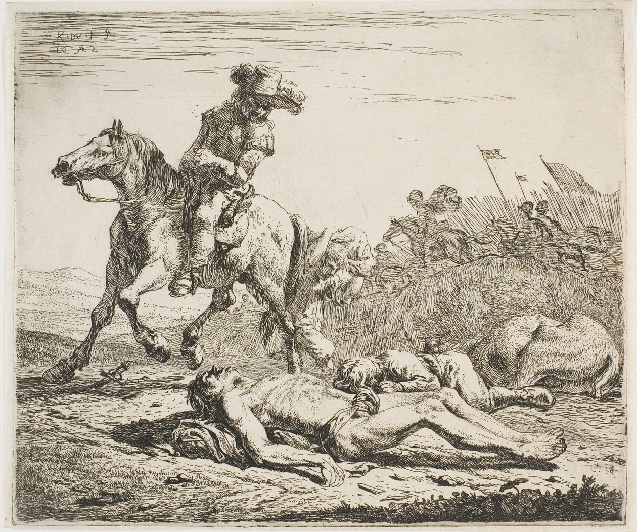Slagfältet av Karel Dujardin