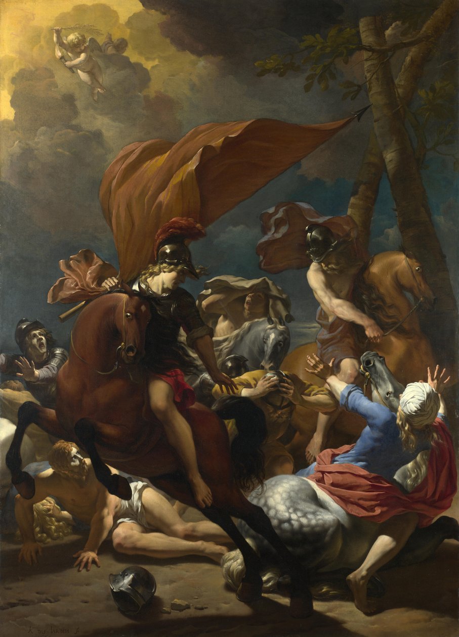 Sankt Paulus omvändelse, 1662 av Karel Dujardin