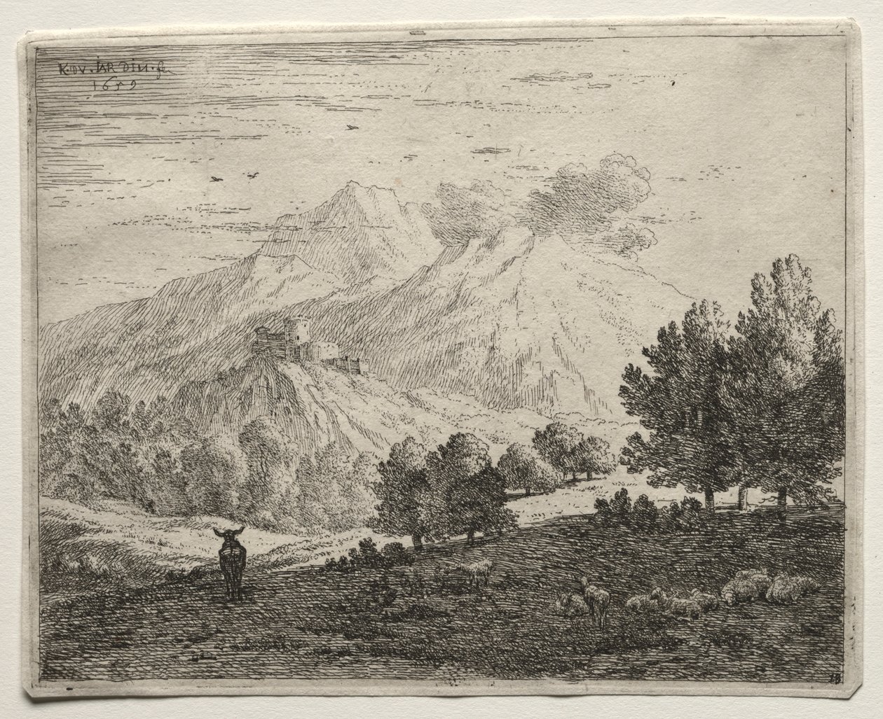 De fyra bergen. av Karel Dujardin