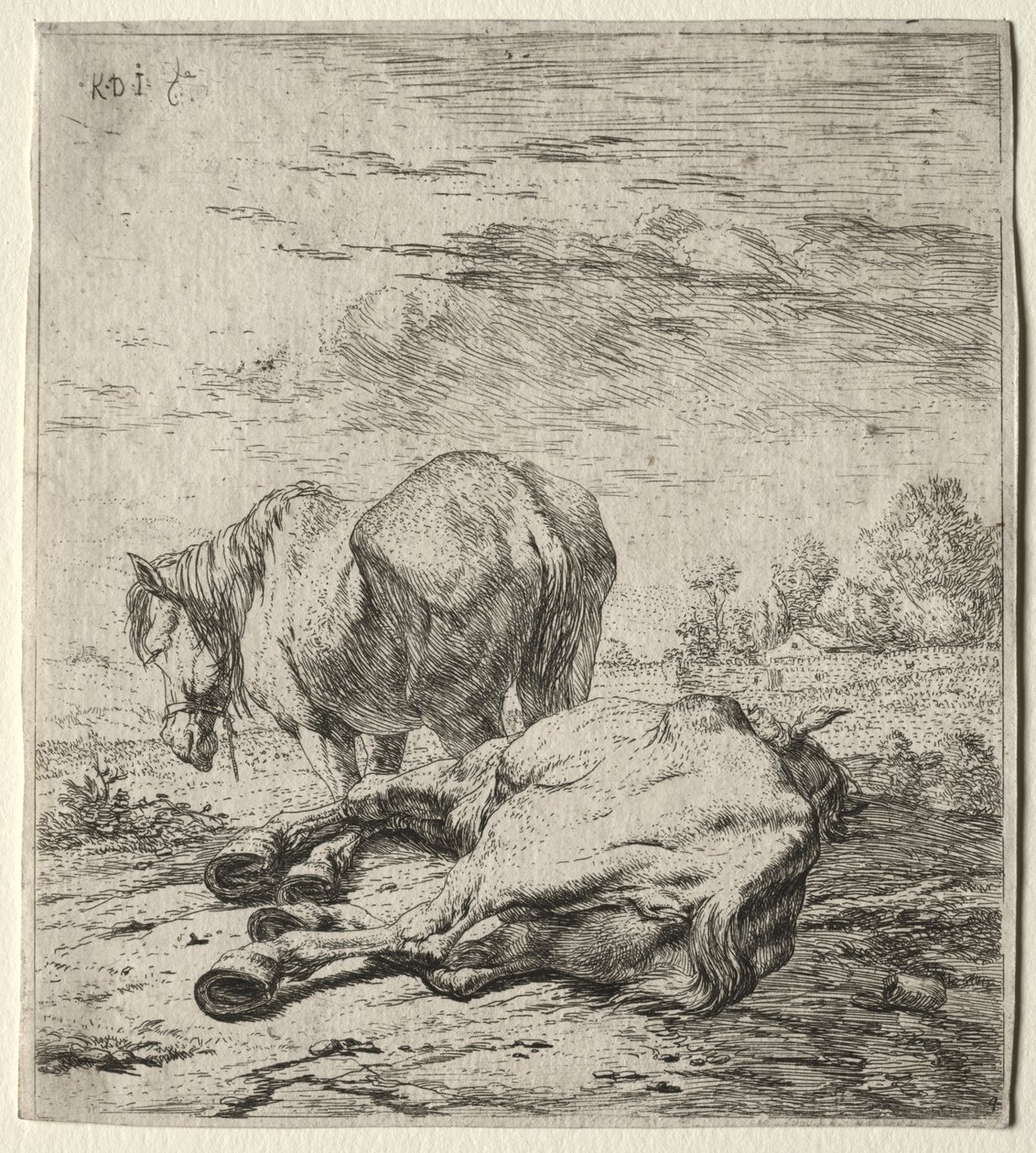De två hästarna av Karel Dujardin