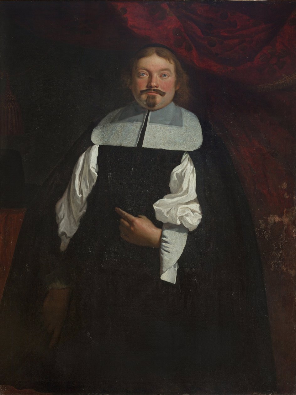 Porträtt av greve Humprecht Jan Czernin av Chudenice (1628-1682) - Karel Skreta (1610-1674). Olja på duk av Karel Škréta