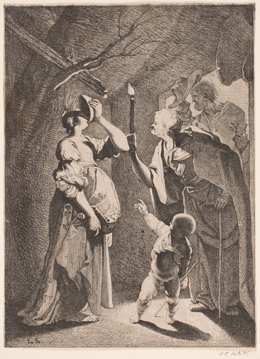 Ceres hånad av Stellio av Karel van III Mander
