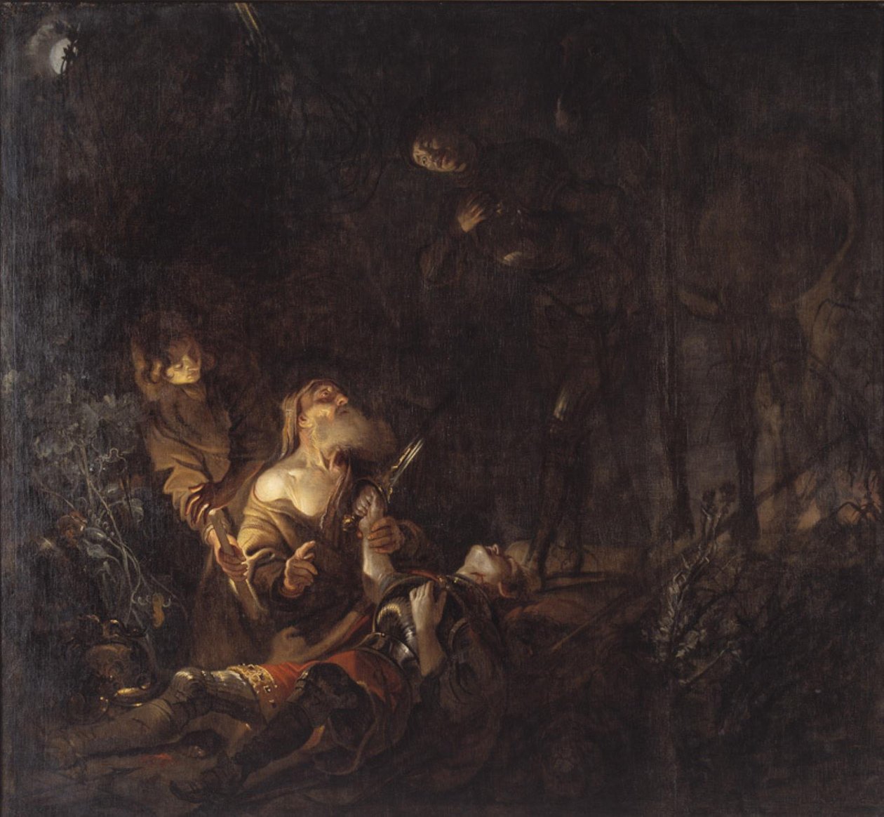 Prins Svens kropp hittas av Karel van III Mander