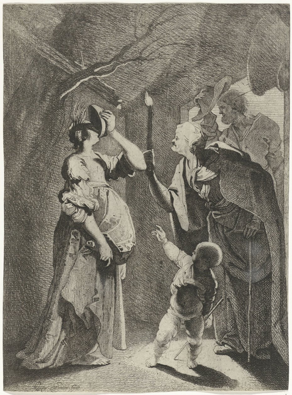 Ceres och Stellio av Karel van Mander (III)