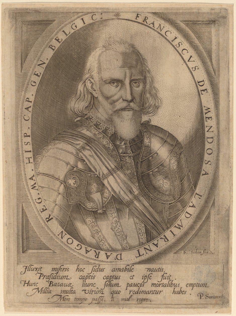Franciscus av Mendoza av Karel van Sichem