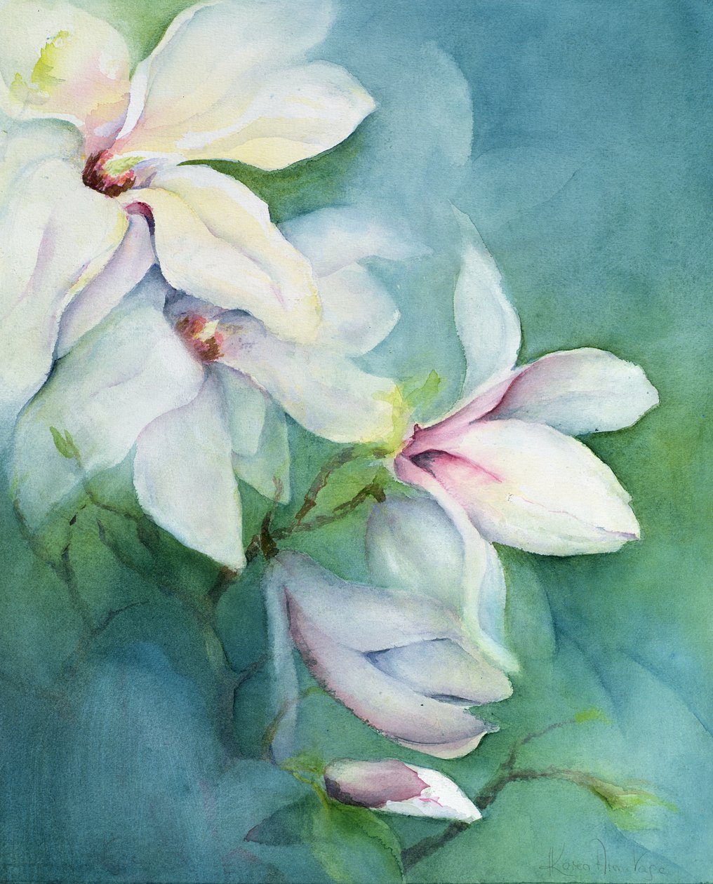 Magnolia Denudata av Karen Armitage
