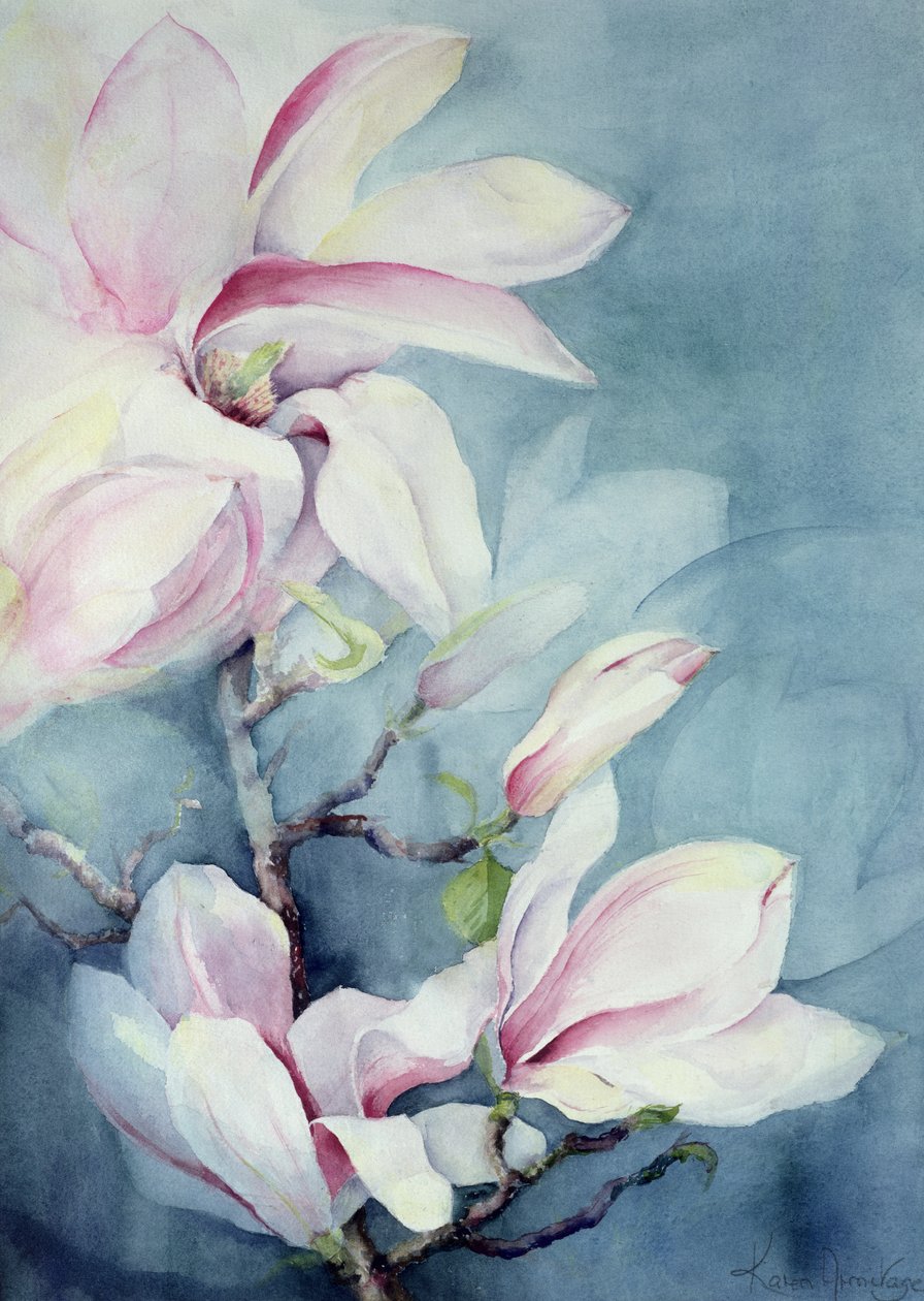 Magnolia Soulangeana (vertikal) av Karen Armitage
