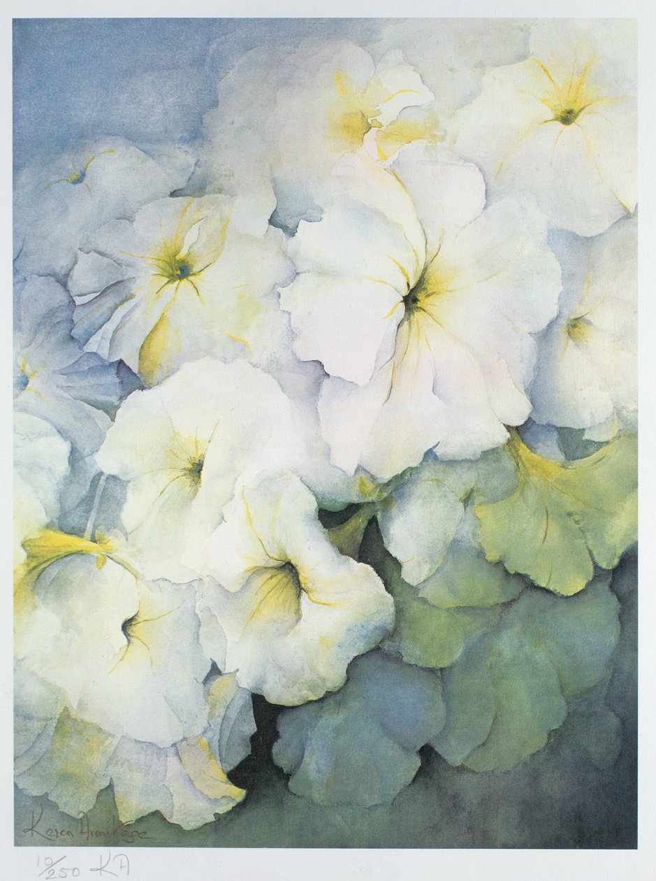 Petunia snöboll av Karen Armitage