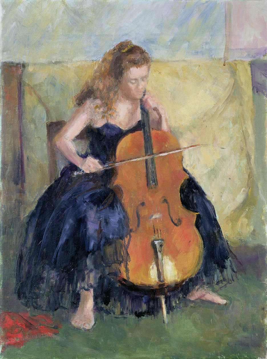 Cellospelaren, 1995 av Karen Armitage