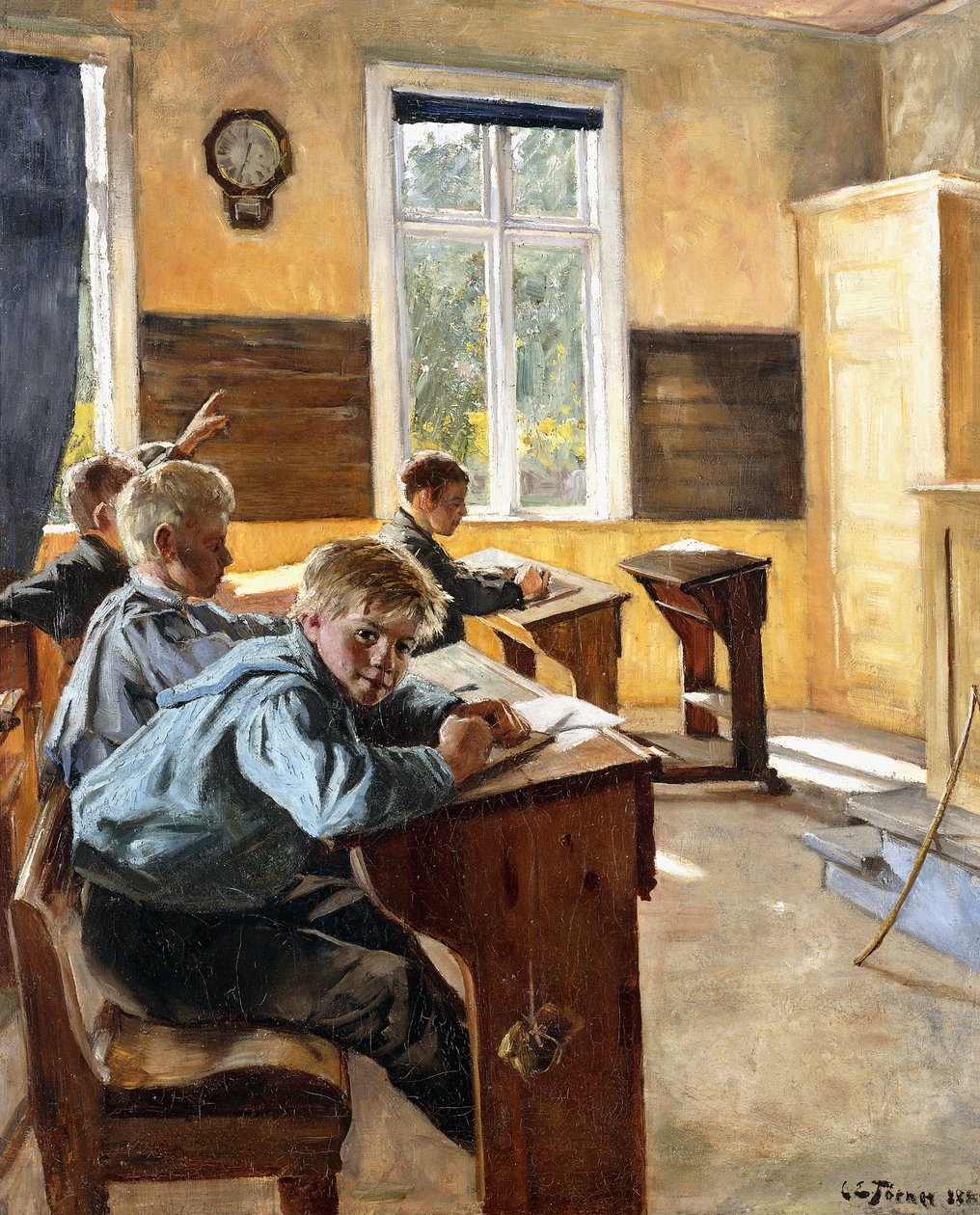 I klassrummet av Karen Elizabeth Tornoe
